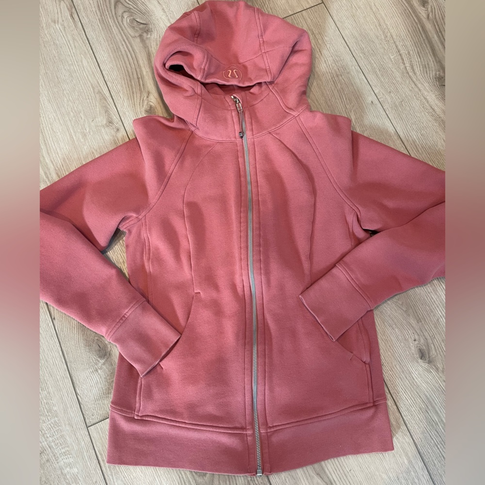 Lululemon full length scuba hoodie size 6